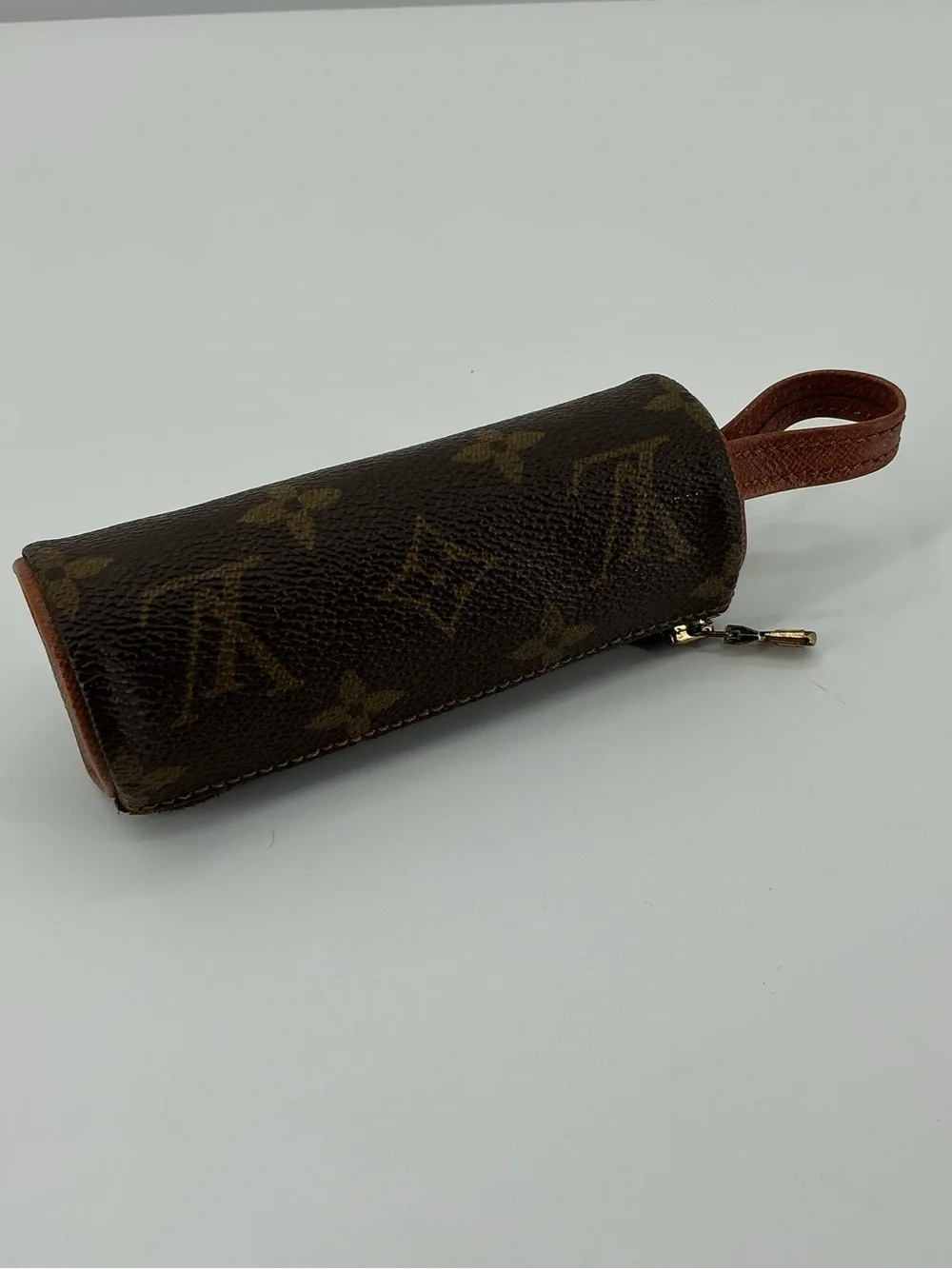Louis Vuitton Monogram Golf Ball Holder Brown
